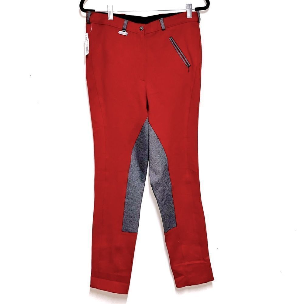 Dublin Womens/Ladies Supa-fit Euro Seat Zip Up Jodphur riding pants Sz US 32W